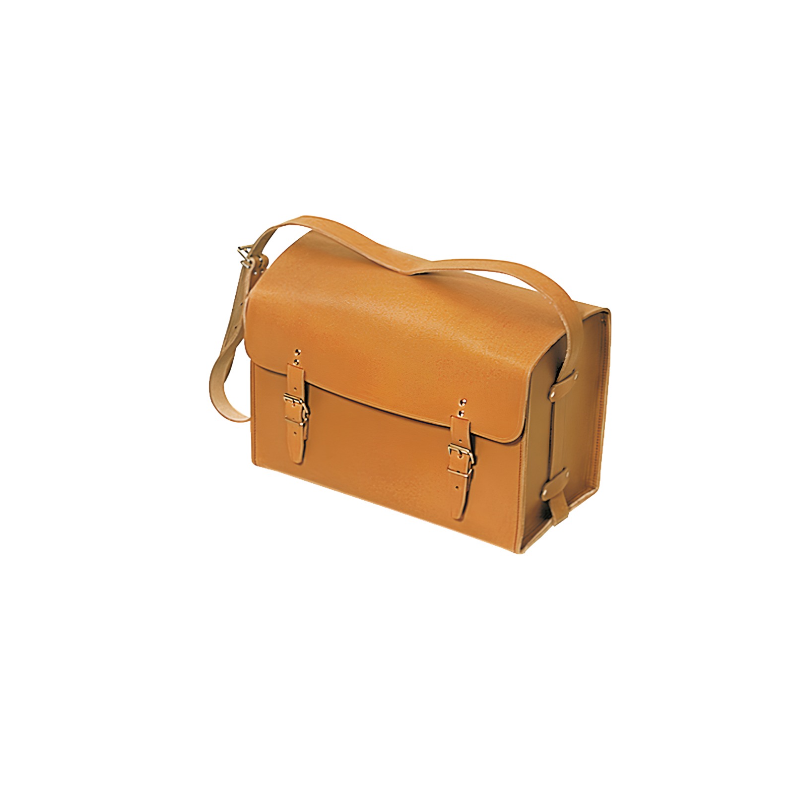 Sac en cuir vachette pleine fleur bandoulière 40x25x20 cm Sassi 04050