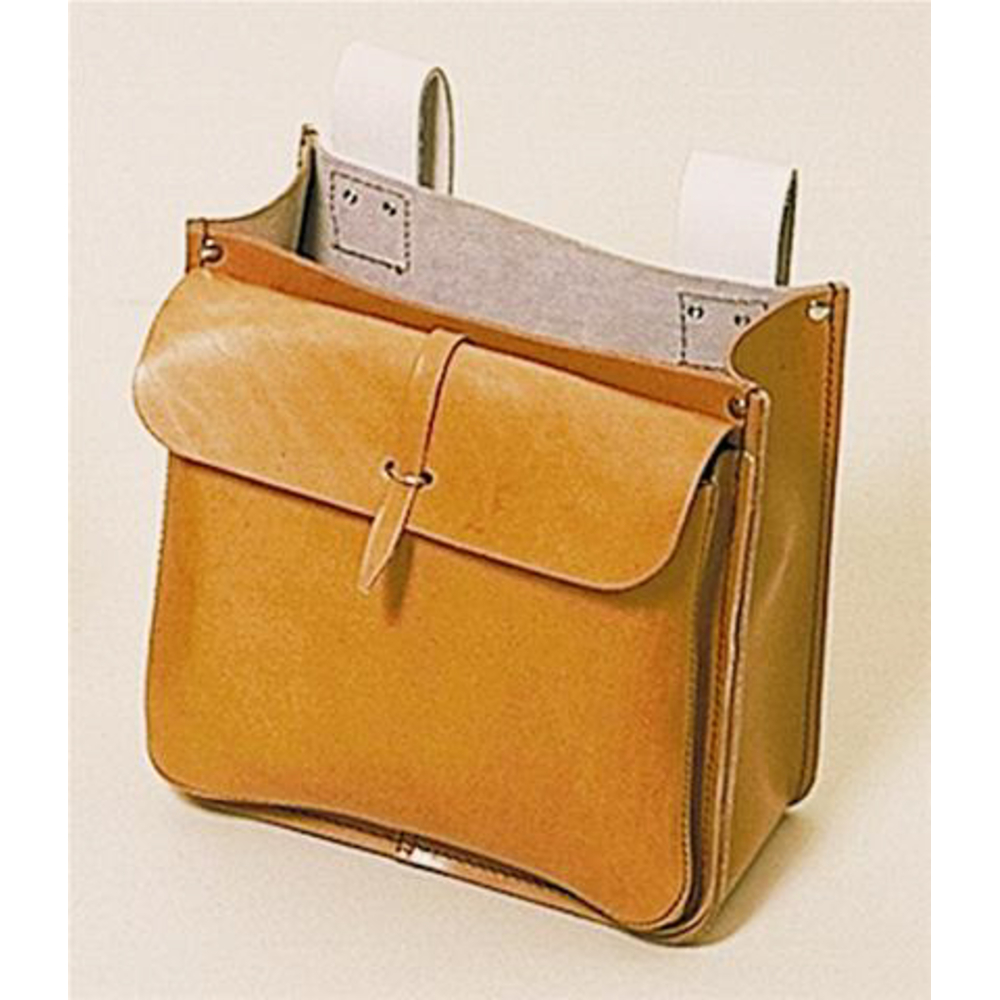 SACOCHE ÀOUTILS SASSI 25 x 23 x 10 CM MARRON -00031B