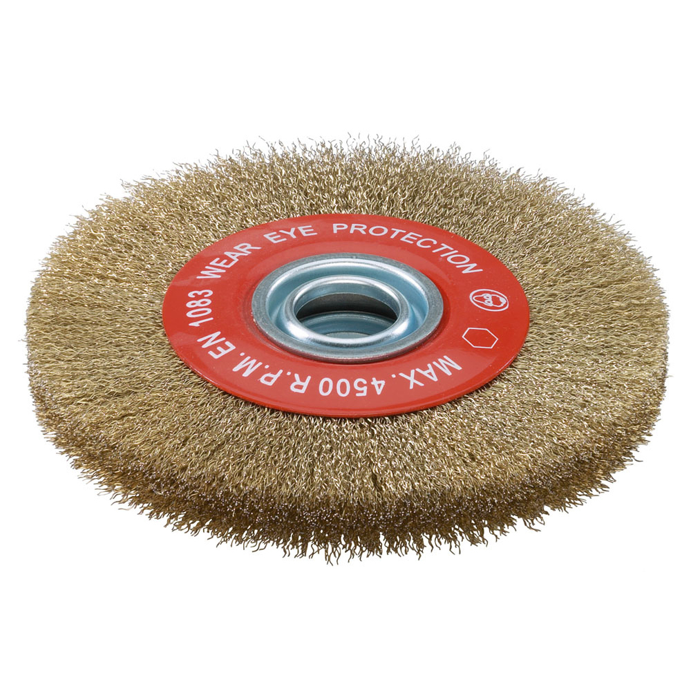 Brosse pour touret D200 - Décapage, nettoyage et polissage des métaux, bois et plastiques SIDAMO - 10306012
