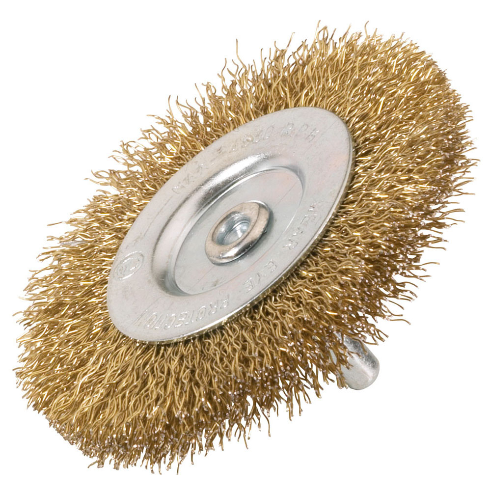 Brosse circulaire D50 pour nettoyage et polissage des pièces en métal, bois et plastiques SIDAMO - 10314001