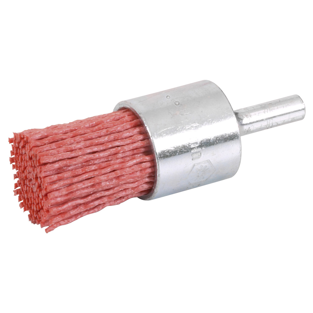 Brosse pinceau D25 nylon abrasif pour nettoyage, dérouillage et polissage métal, bois, plastique SIDAMO - 10314032