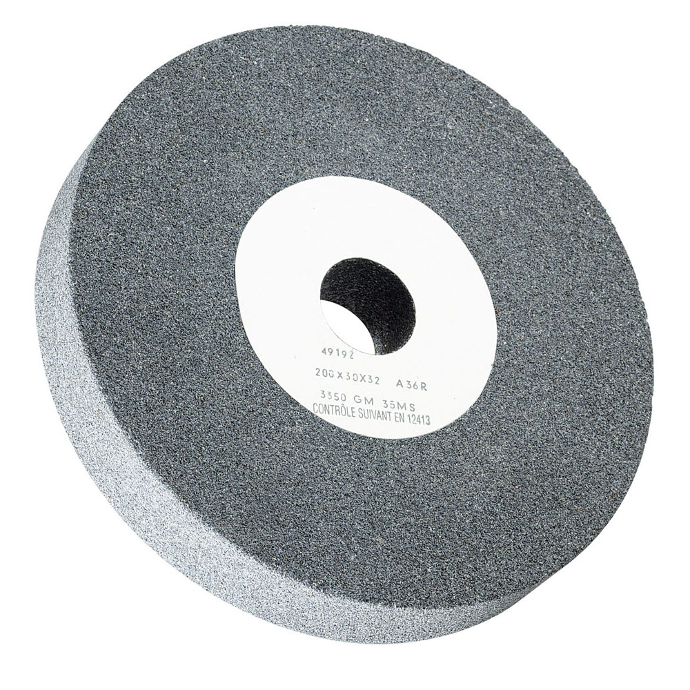 Meule vitrifiée A 36 R pour ebavurage à sec sur métaux ferreux SIDAMO - 10505068