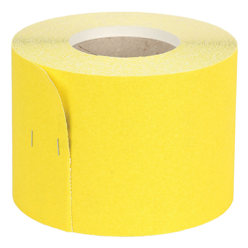 ROULEAU ABRASIF EN VRAC 120MMX25M GR80 CORINDON JAUNE SIDAMO - 10905046