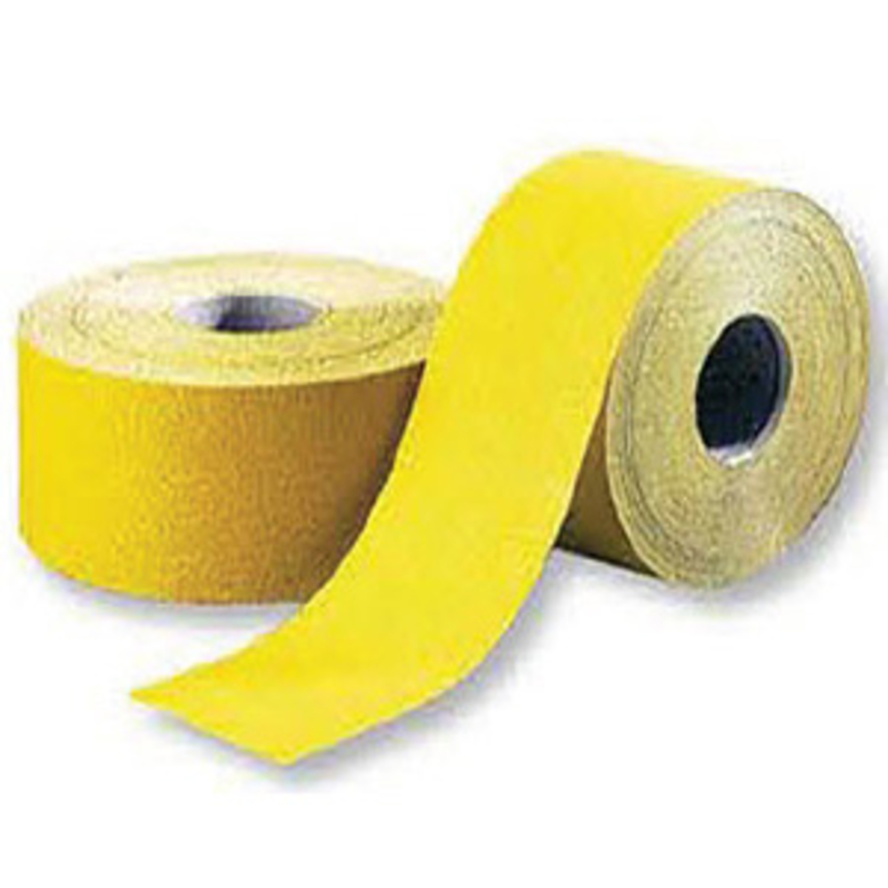 Rouleaux abrasif A 120 corindon jaune pour ponçage et décapage manuel bois, peintures, plâtre, enduits SIDAMO - 10905047