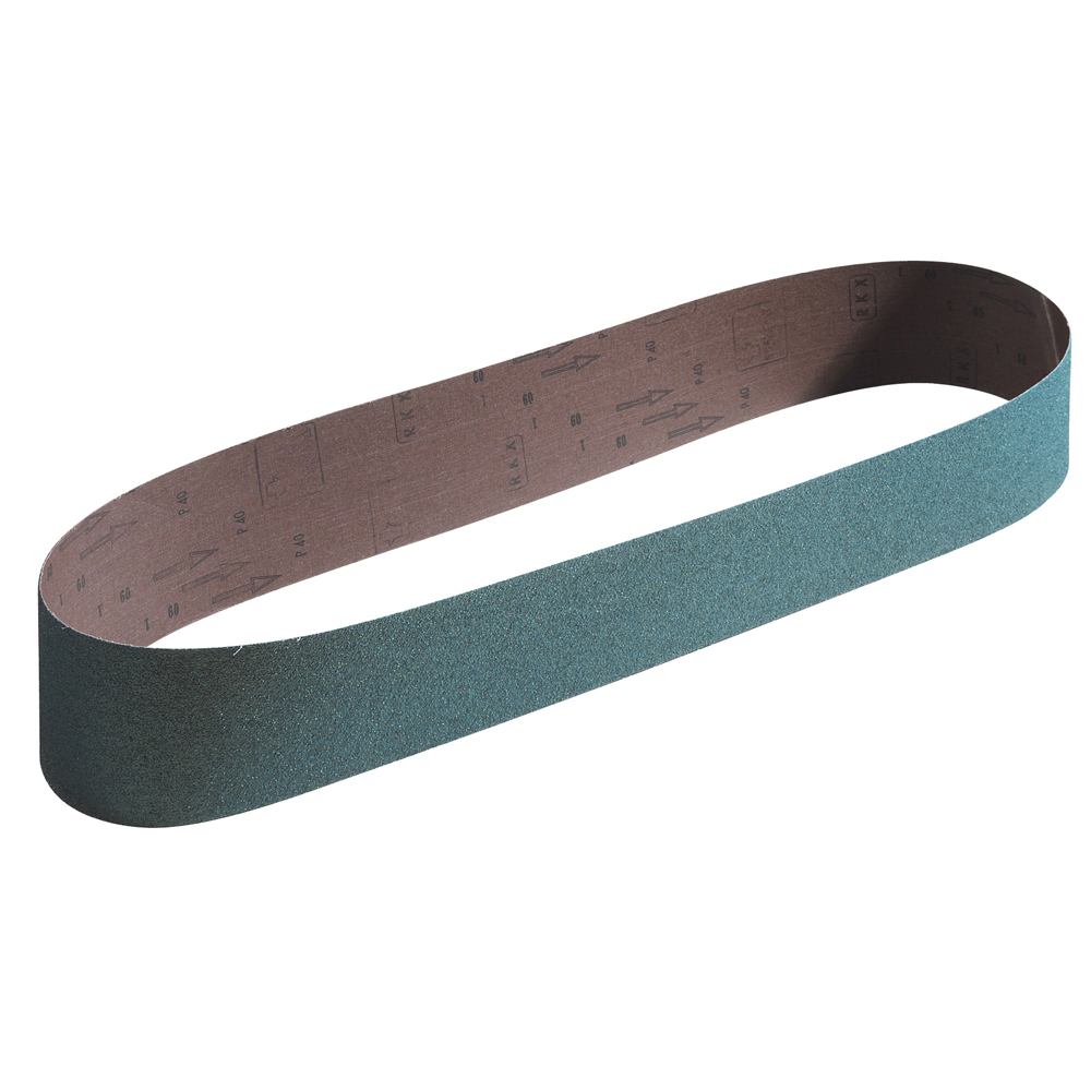Bande abrasive sans fin Zirconium Z 60 pour métaux, bois, plastique, peinture ancienne SIDAMO - 10906068
