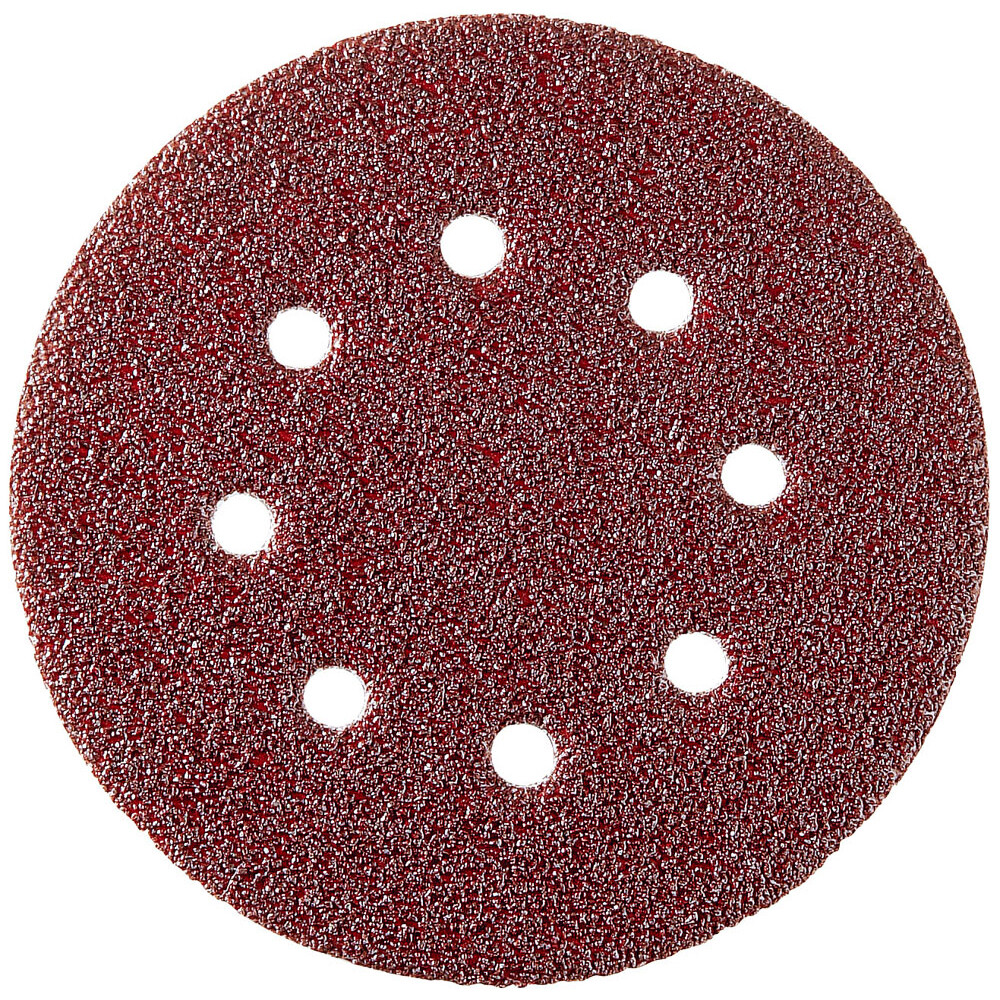 Disque auto-agrippant D125 mm corindon pour décapage et ponçage à sec métaux et bois durs SIDAMO - 10940076