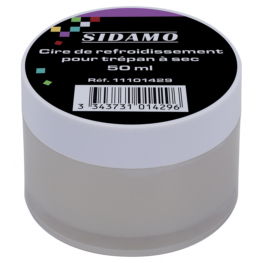 Accessoire pour trépan à sec Cire 50 ML Accessoire d'outils diamantés - trépan M14 SIDAMO - 11101429
