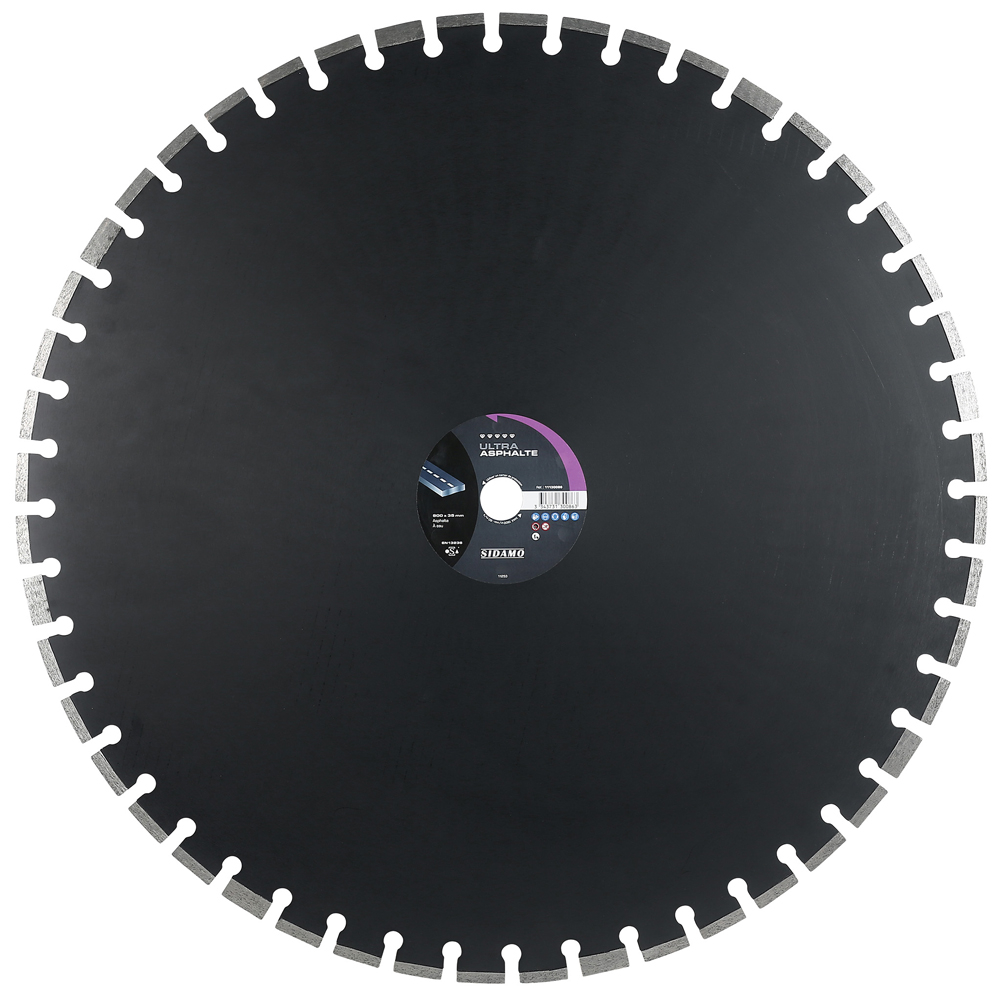 Disque diamant ULTRA pour tronçonnage à eau d'asphalte SIDAMO - 11130086