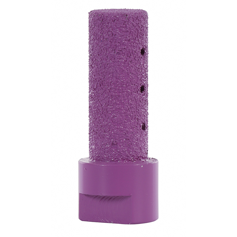 Trépan diamant D.20 pour façonnage à sec de céramique, grès et matériaux décoratifs SIDAMO - 11130169