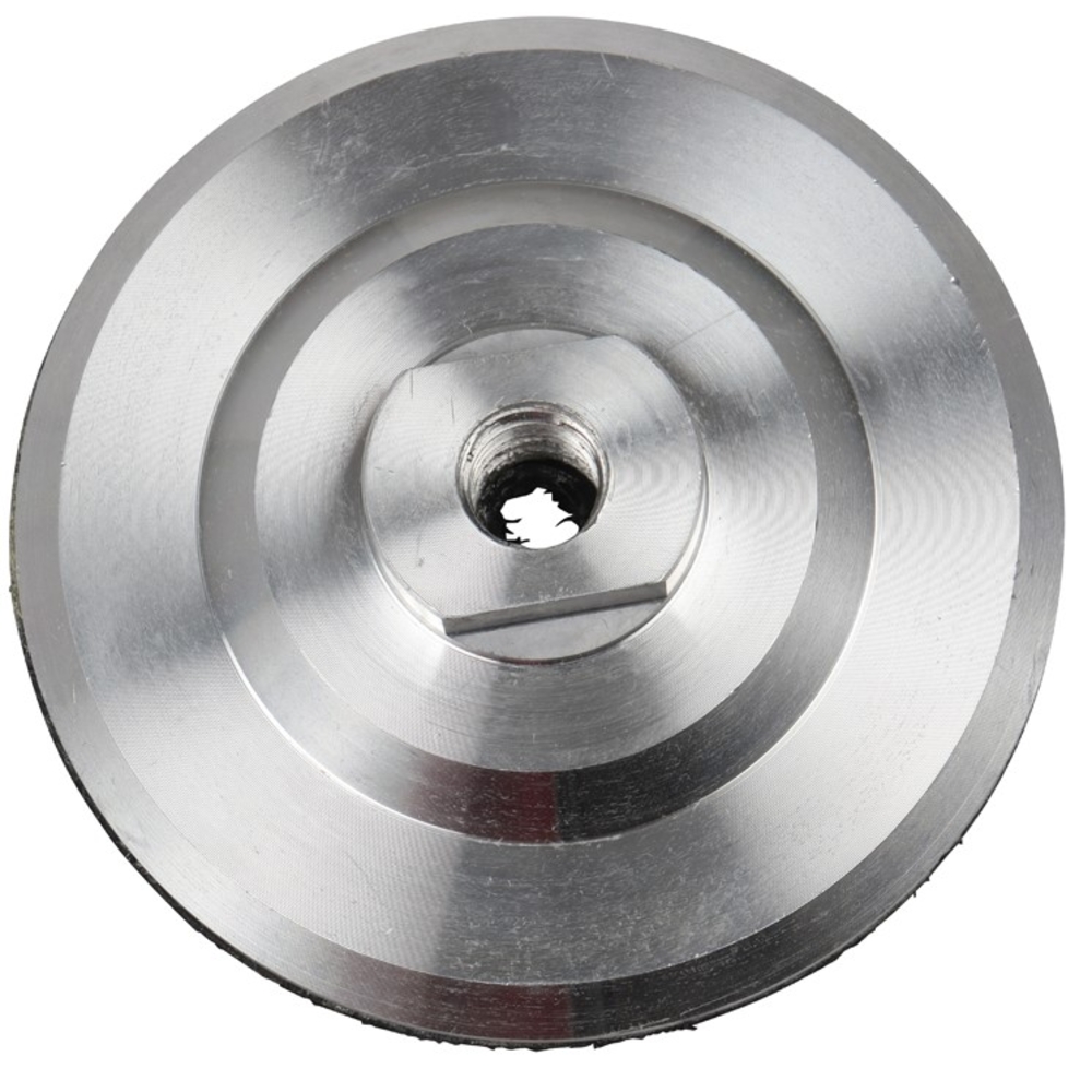 PLATEAU ALUMINIUM D.100 AL M14 AUTO AGRIPPANT POUR MEULEUSE SIDAMO - 11130182