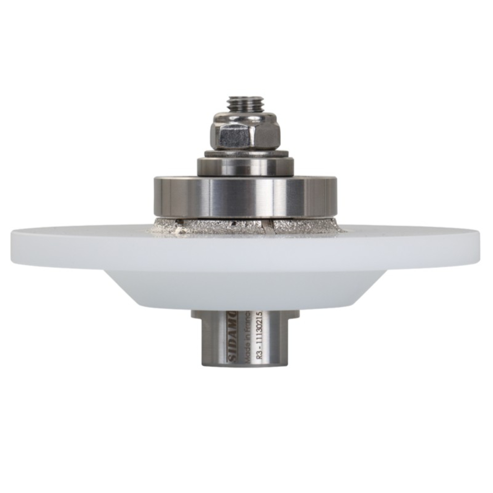 Meule diamantée quart de rond ultra profil R3 mm - M14 D120 SIDAMO - 11130215