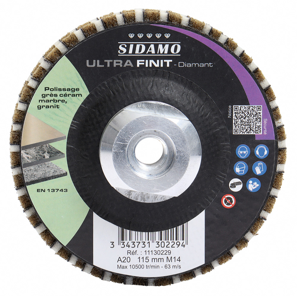 Roue diamantée ULTRA FINIT A20 SIDAMO - 11130229