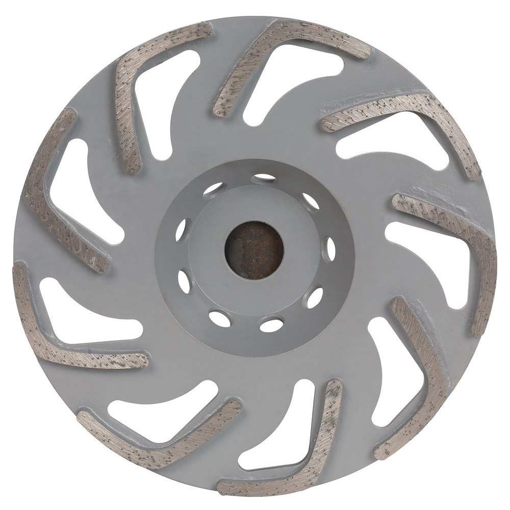 Assiette à poncer diamant PRO Cup Boomerang pour surfaçage béton à sec ou à eau SIDAMO - 11131003