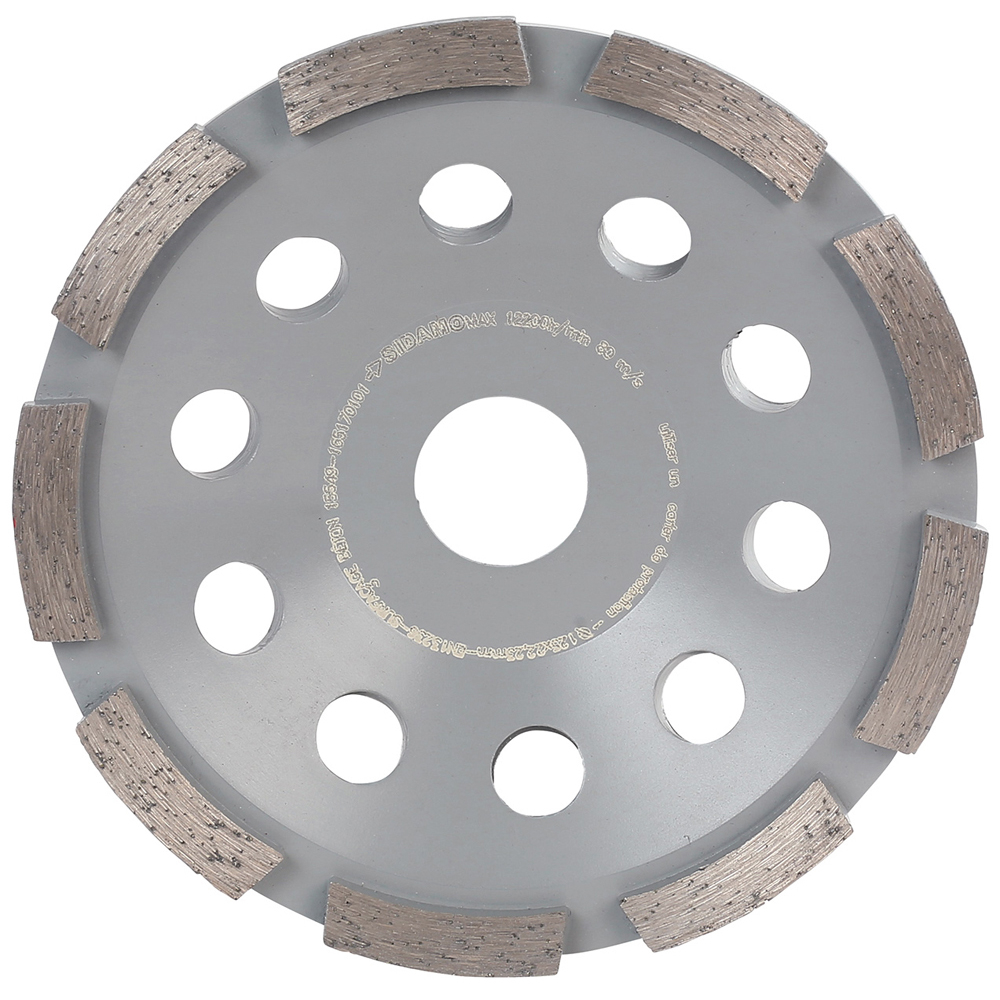 Assiette à poncer diamant STAR CUP SC pour surfaçage à sec ou à eau de béton et béton armé SIDAMO - 11131008