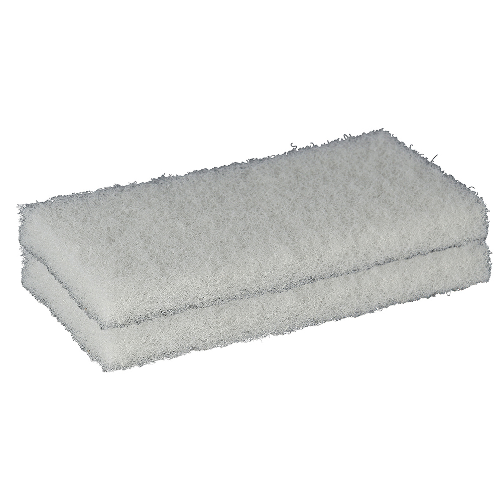 2 TAMPONS ABRASIFS FIBRES BLANCS SIDAMO - 11200194
