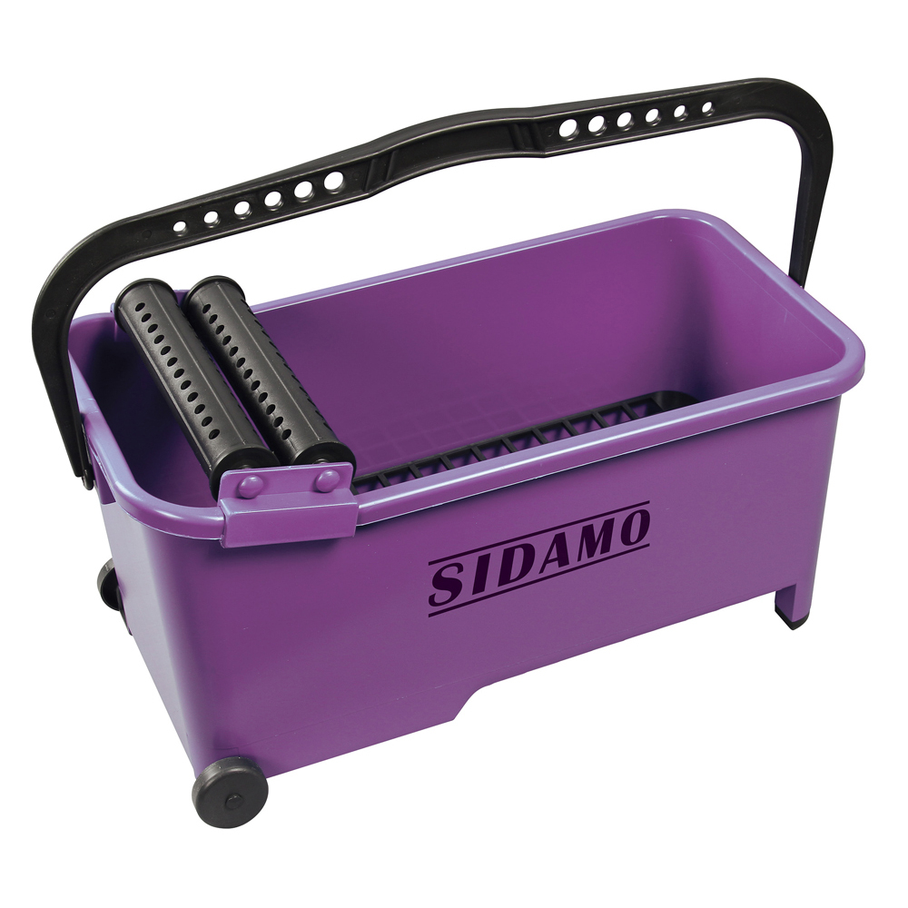 Bac de rinçage 20 L pour nettoyage de joints de carrelage sur grandes surfaces SIDAMO - 11255001