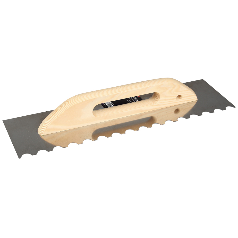 PLATOIR SUISSE INOX 480 x 125 MM DENTURE DEMI-LUNE R10 MM SIDAMO - 11255022