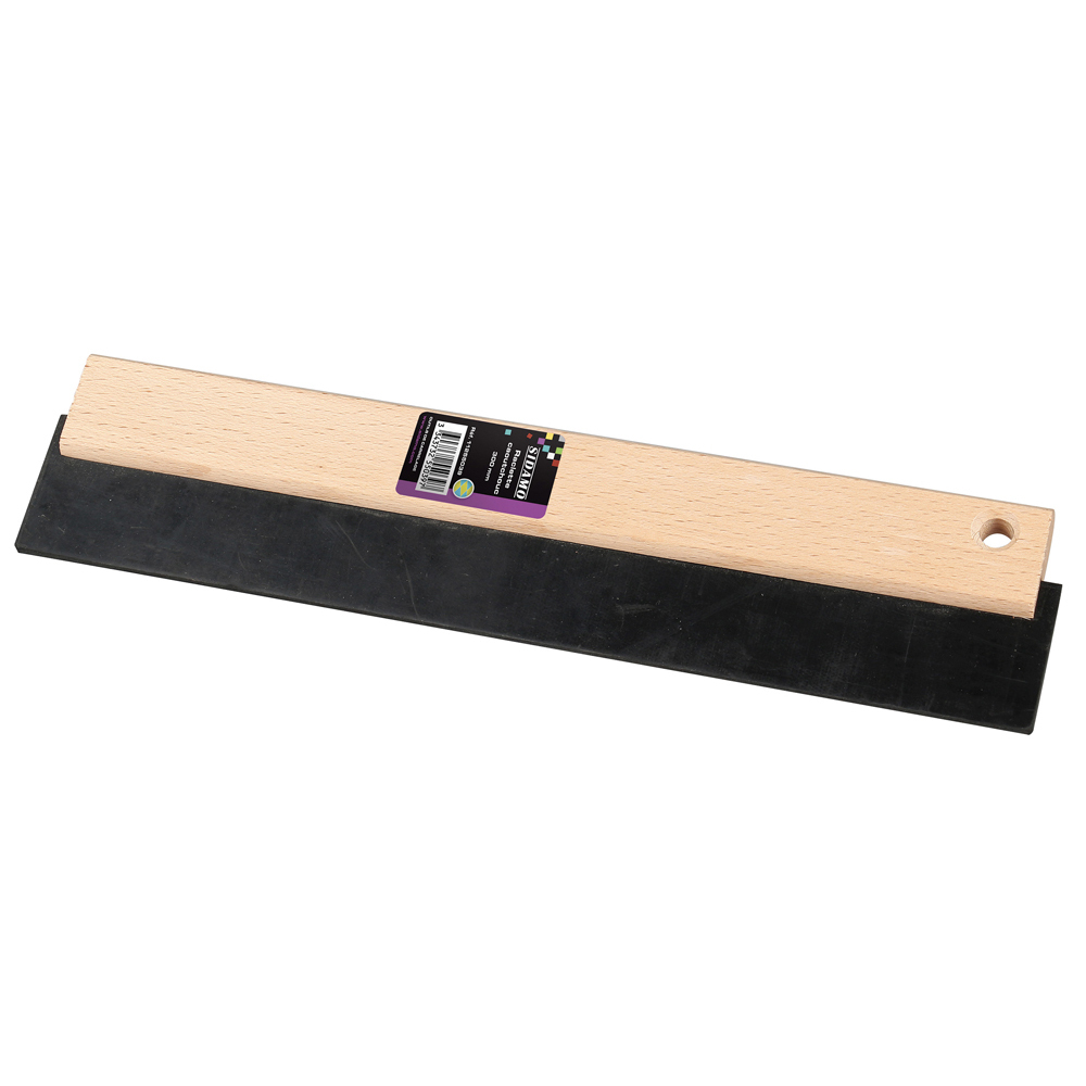 Raclette caoutchouc noir 300 mm pour remplissage joints de carrelage SIDAMO - 11255039