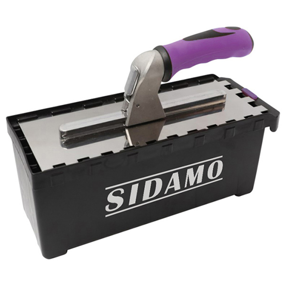 COFFRET DE 6 PLATOIRS À COLLE INOX 280X115MM- SIDAMO - 11255043