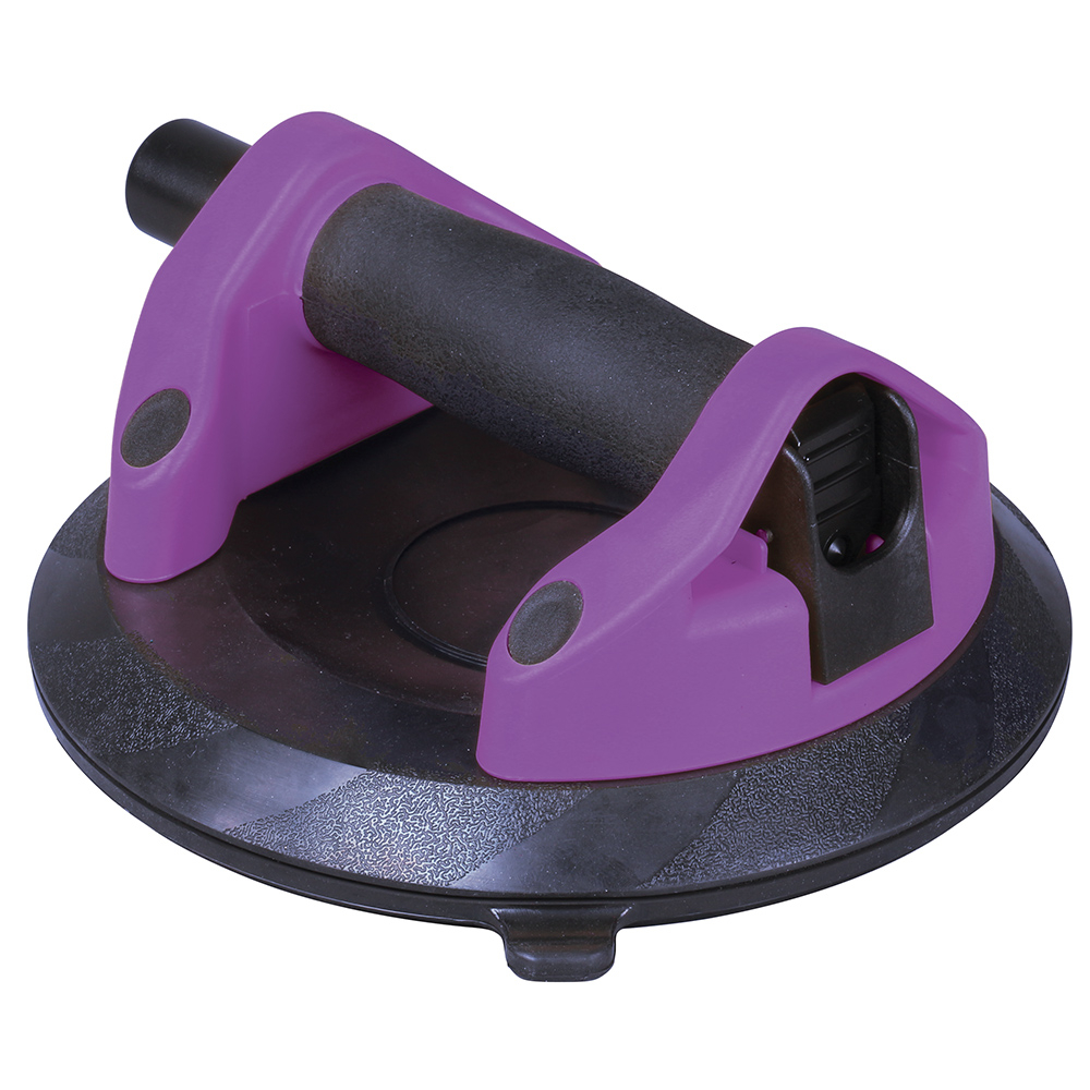 Ventouse à pompe 200 mm Pro Grip SR pour préhension de carreaux et pièces lisses ou rugueuses SIDAMO - 11255059