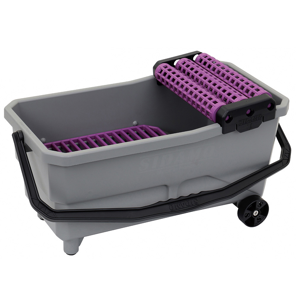 Bac de rinçage 18 L DUOBAC 18P pour nettoyage de joints de carrelage sur grandes surfaces SIDAMO - 11255070