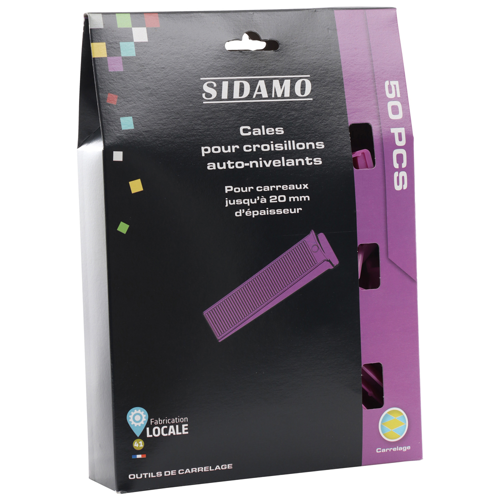 Cales auto-nivelantes pour un carrelage de niveau et des joints parfaits SIDAMO - 11255315