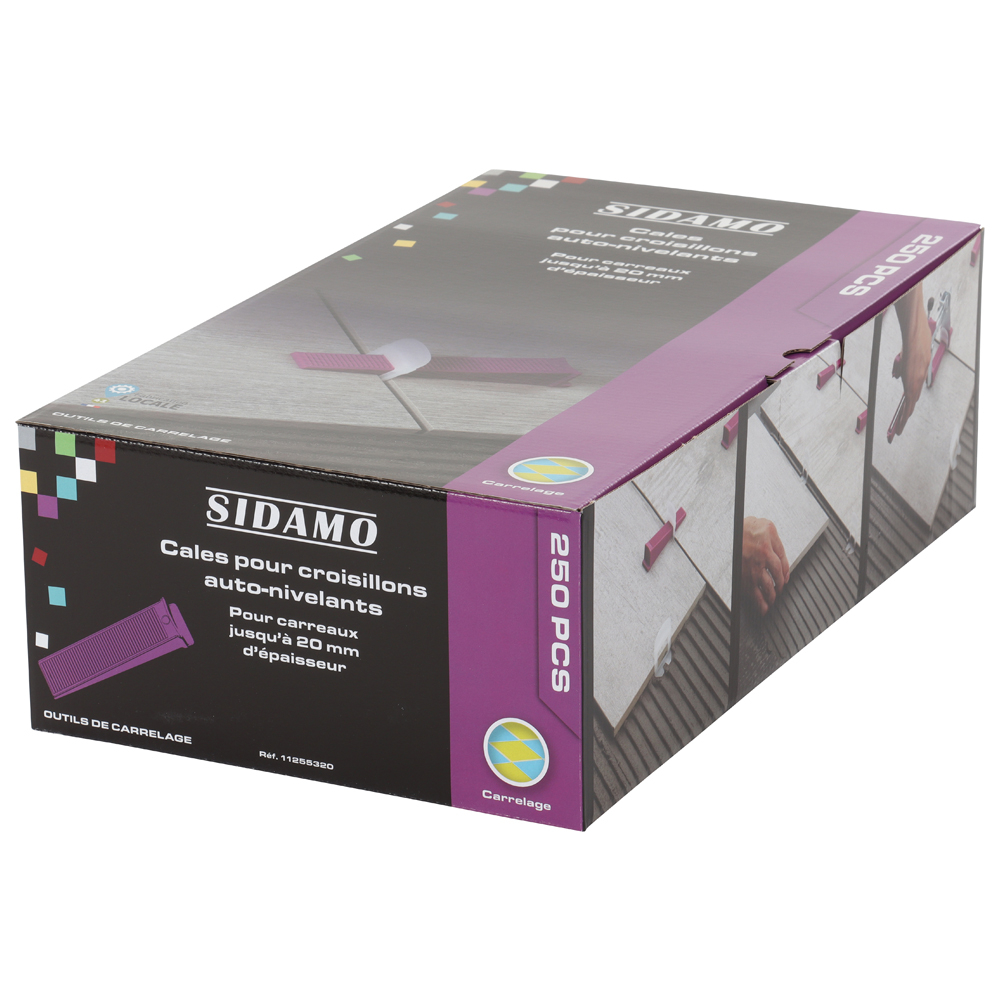 CALE POUR CROISILLON AUTO-NIVELANT SIDAMO 250 PIECES - 11255320