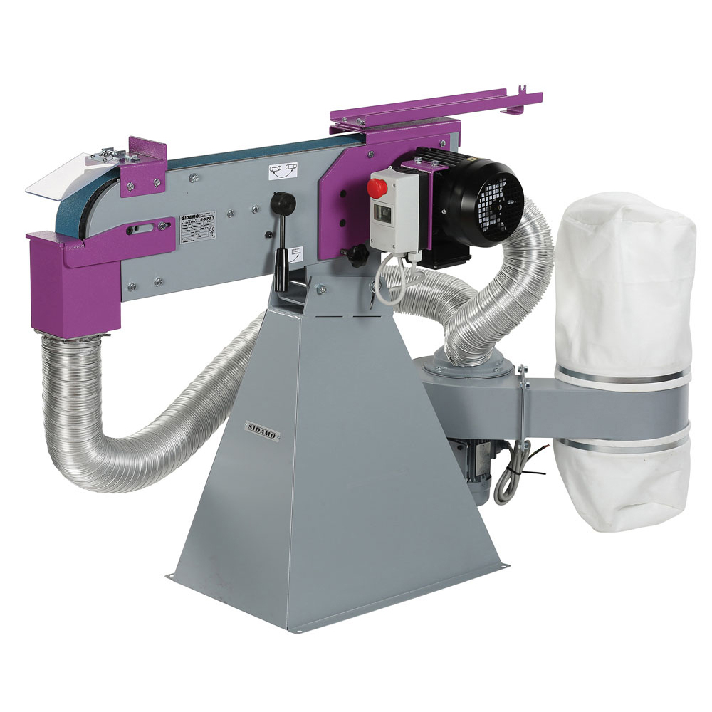 Ponceuse à bande BG 753 ASP pour ponçage de métaux, bois, plastique SIDAMO - 20105043