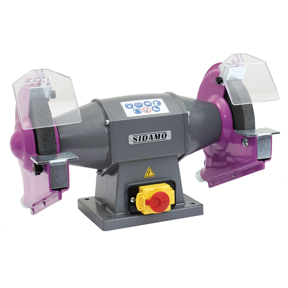 Touret à meuler ULTRA 200 pour meulage à sec de métaux ferreux SIDAMO - 20113119