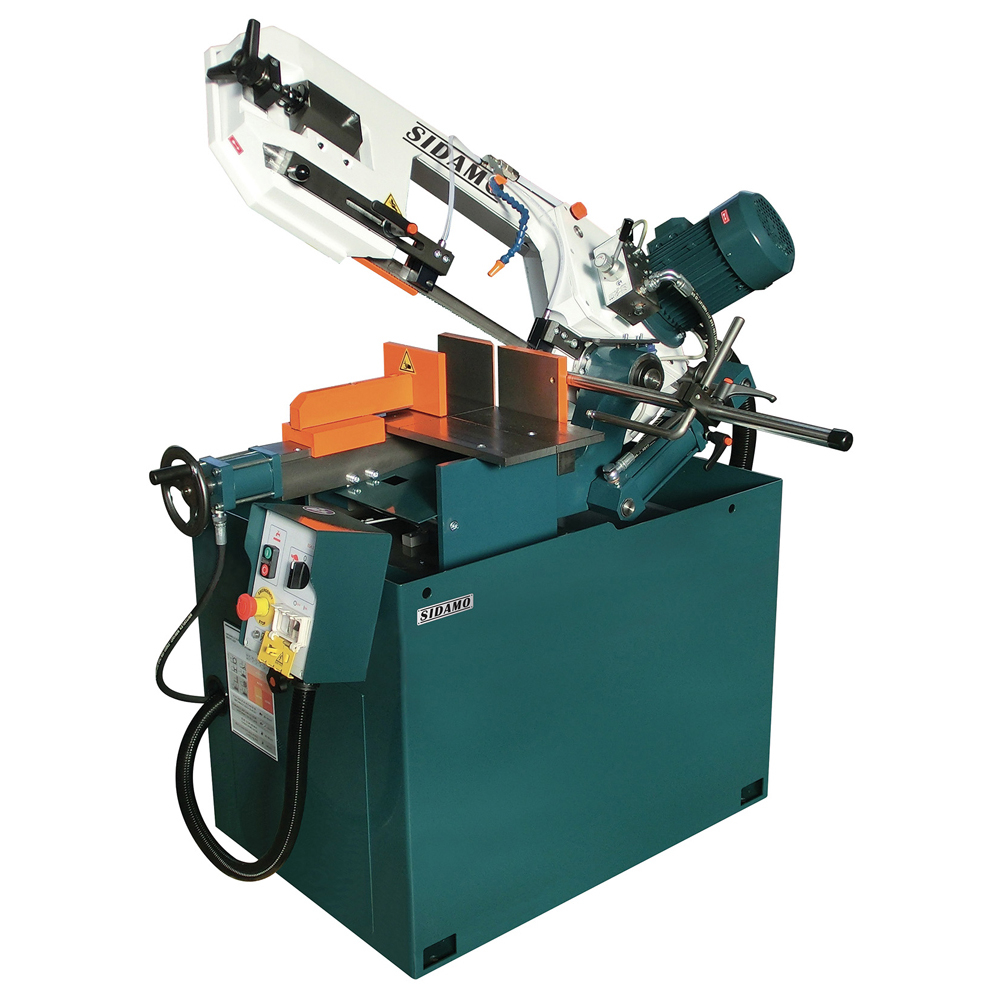 Scie à ruban semi-automatique SR 260 BSA pour sciage sous lubrification d'acier SIDAMO - 20114035