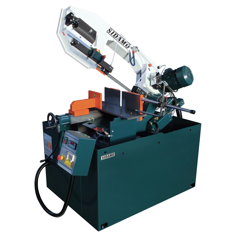 Scie à ruban semi-automatique SR 320 BSA VA pour sciage sous lubrification acier, inox et aluminium SIDAMO - 20114114