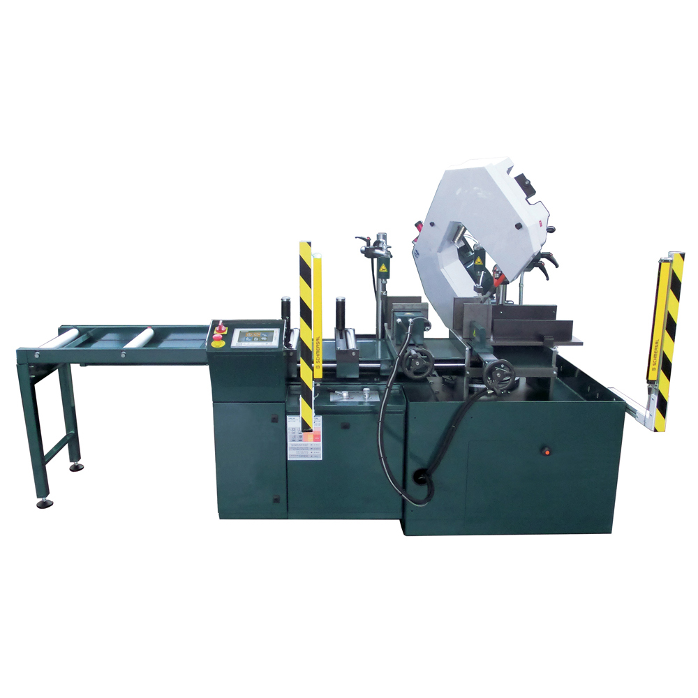 Scie à ruban automatique SR 320 BAV CONNECT pour sciage sous lubrification d'acier, inox et aluminium SIDAMO - 20114120