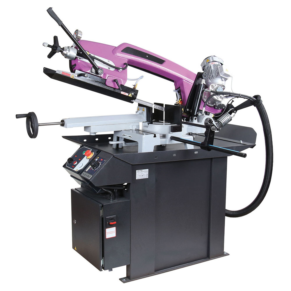 Scie à ruban autonome SR 264 DG pour sciage sous lubrification d'acier, inox et aluminium SIDAMO - 20114121