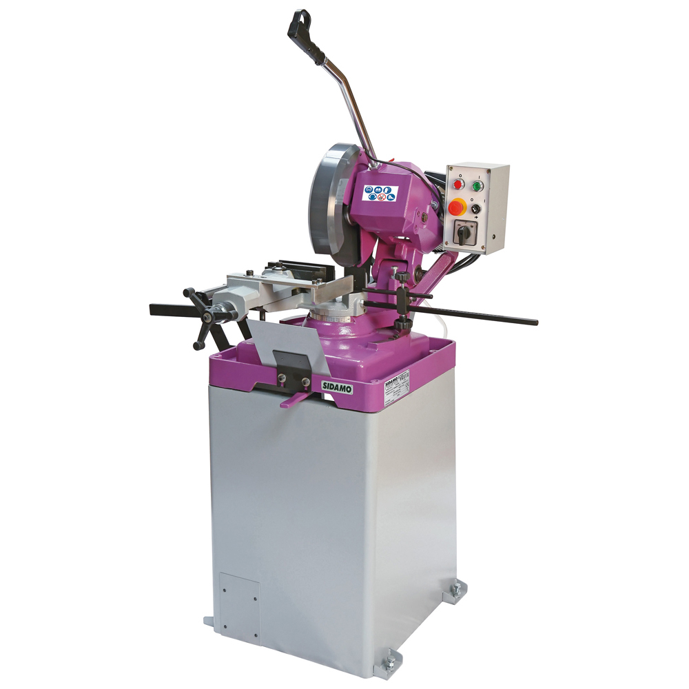 Tronçonneuse à fraise scie TS 315 INOX pour tronçonnage de profilés acier et inox sous lubrification SIDAMO - 20114200