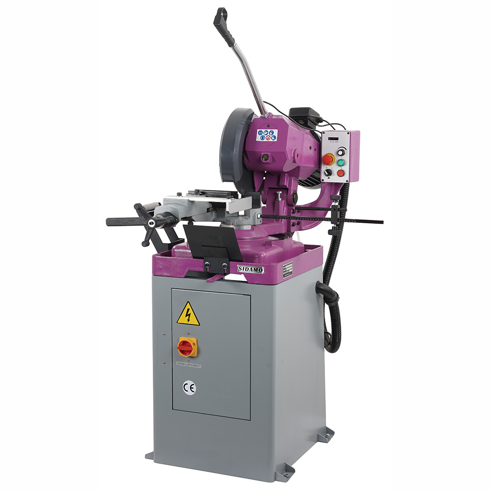 Tronçonneuse à fraise TS 315V pour tronçonnage de profilés acier et inox sous lubrification SIDAMO - 20114202