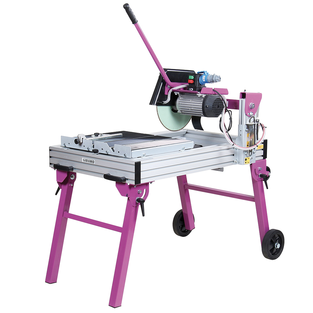 Scie de table PRECICUT 350 PLUS pour découpe électrique à sec ou à eau de carrelage et matériaux SIDAMO - 20116000