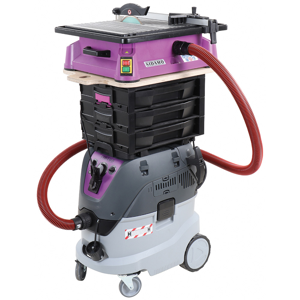 Scie de carrelage DIAMINIPRO180 ASP40P-H découpe électrique à sec sans poussière SIDAMO - 20116750