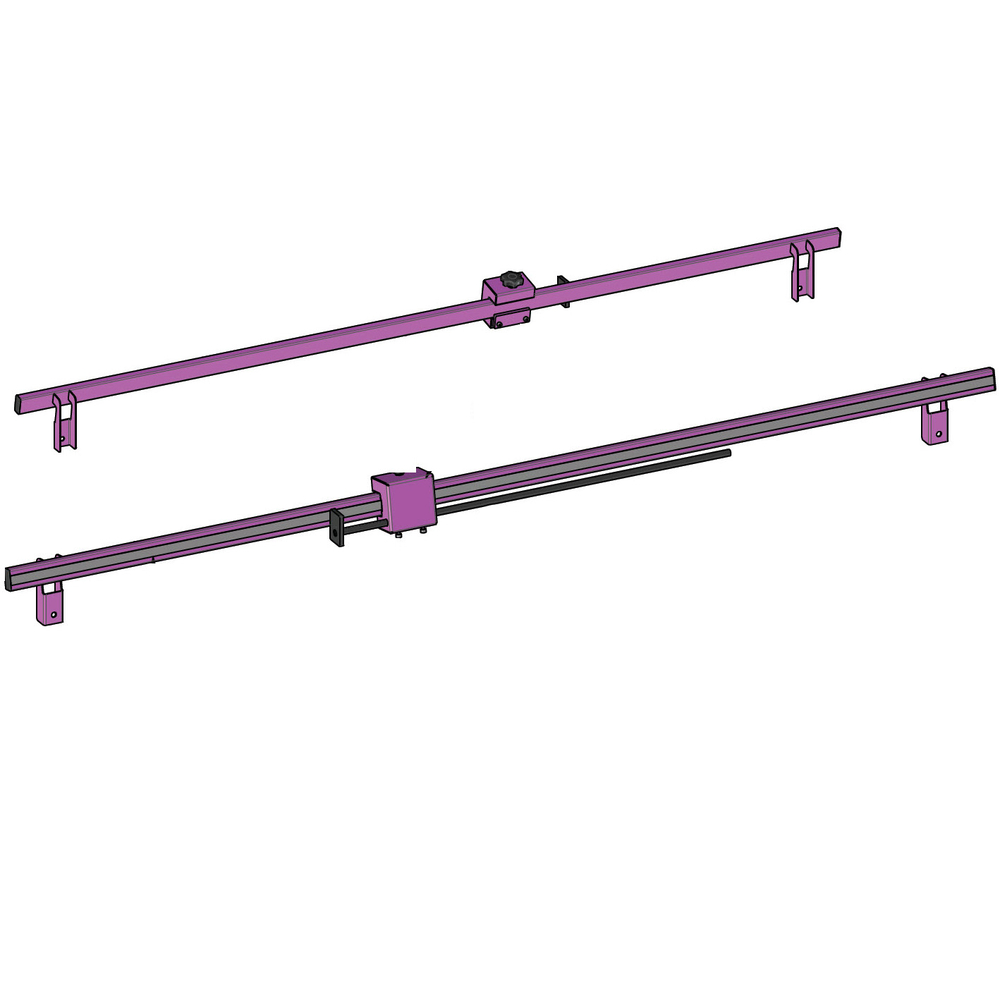 Table Règle 2m pour aménagement de pièces longues et lourdes avec scies à ruban ou tronçonneuses SIDAMO - 20198457