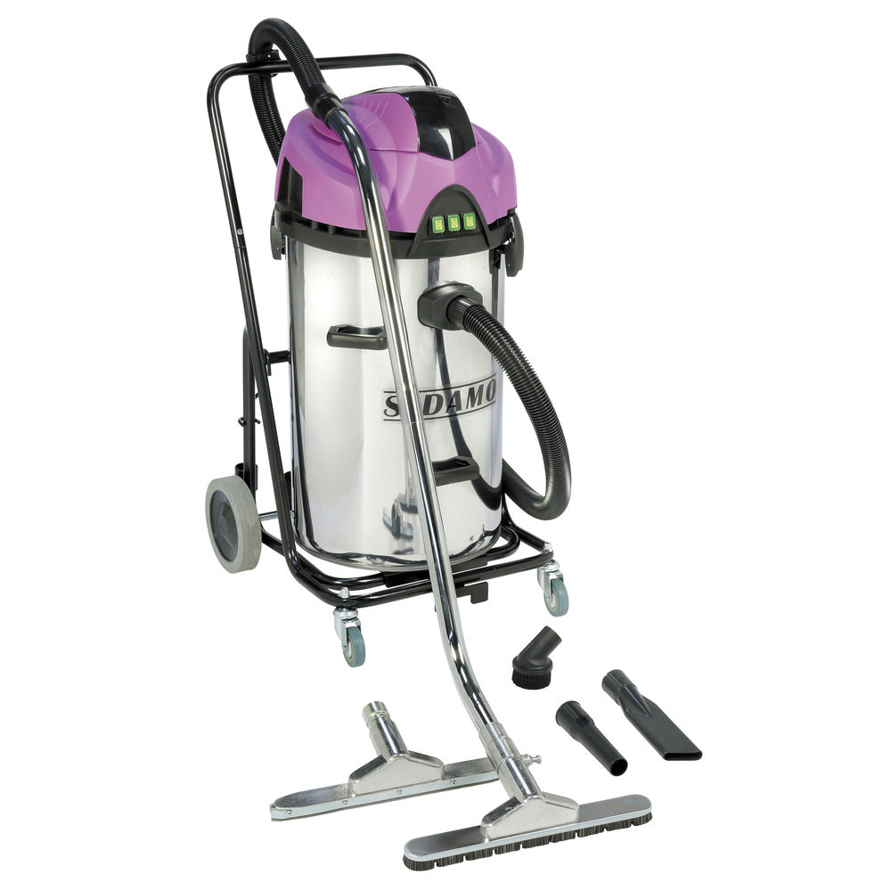 Aspirateur eau et poussières JET 100 i cuve inox Aspiration d'eau et poussières SIDAMO - 20402045