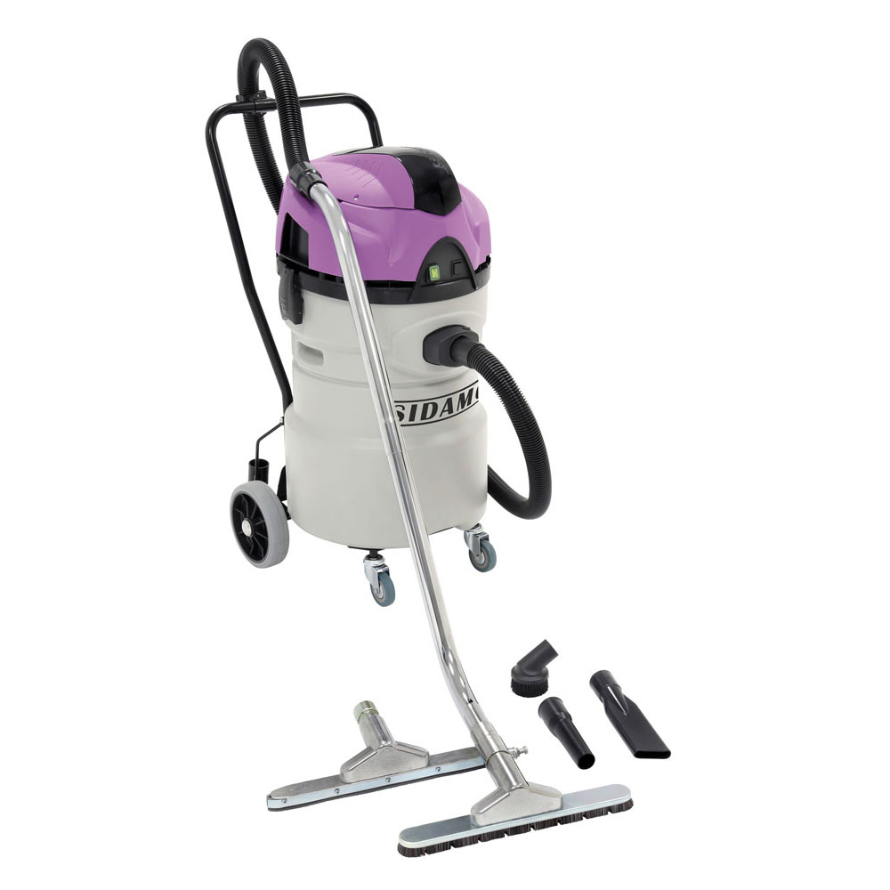 Aspirateur eau et poussières JET 50 P cuve polypropylène Aspiration d'eau et poussières SIDAMO - 20402046