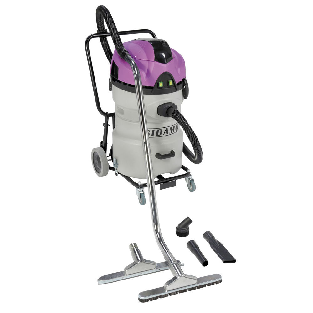 Aspirateur eau et poussières cuve polypropylène JET 60 P Aspiration d'eau et poussières SIDAMO - 20402047