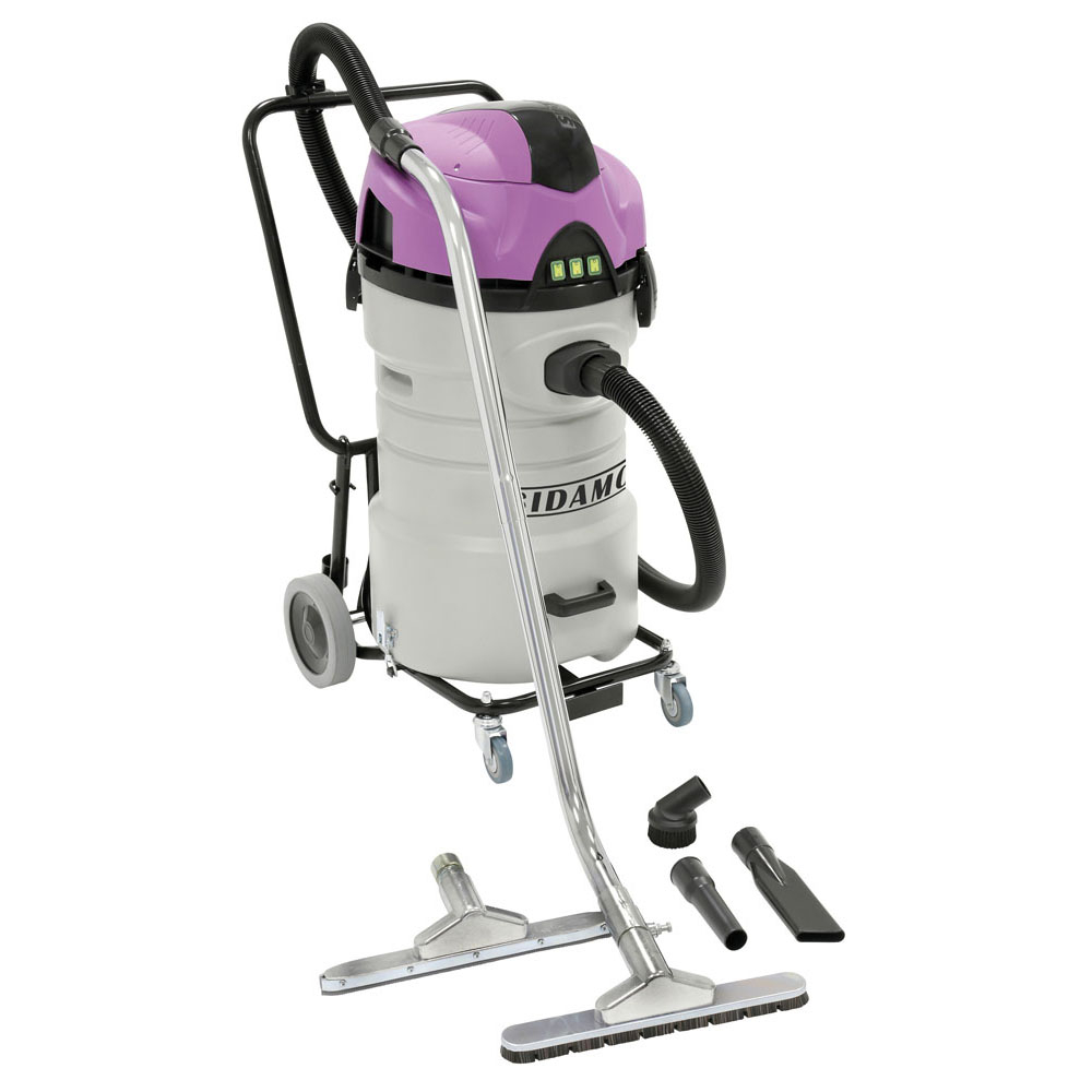 Aspirateur eau et poussières JET 100P cuve Polypropylène aspiration d'eau et poussières SIDAMO - 20402048