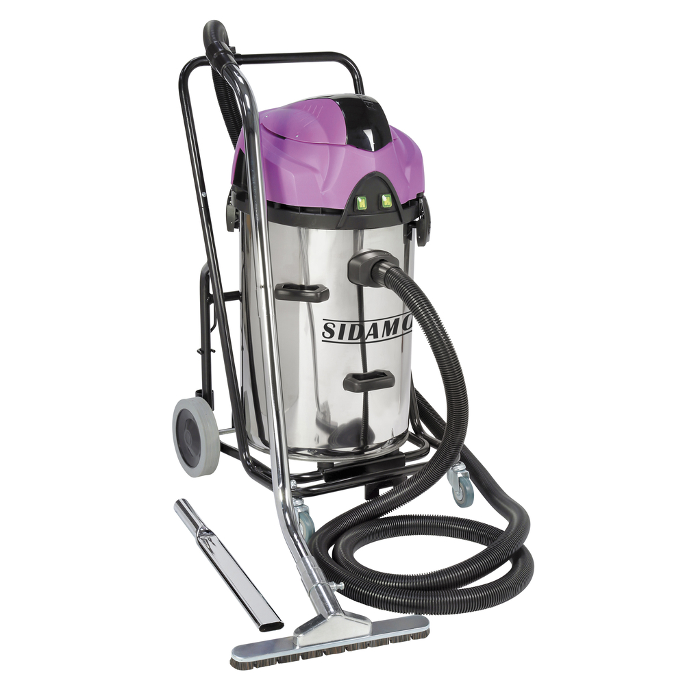 Aspirateur spécial ramonage cuve inox JET 60 i DR pour aspiration eau, poussières, suies et cendres SIDAMO - 20402049