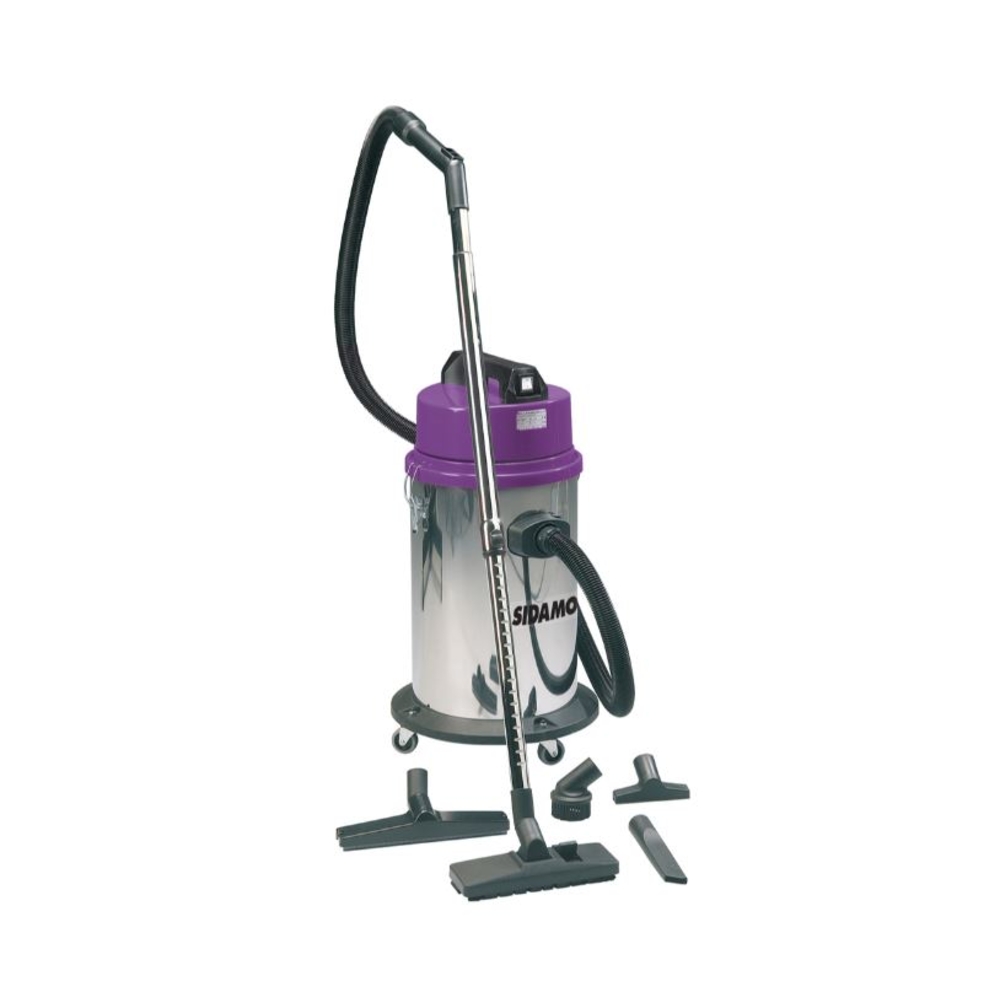 Aspirateur eau et poussières cuve inox MC 30 i aspiration d'eau et poussières SIDAMO - 20403005