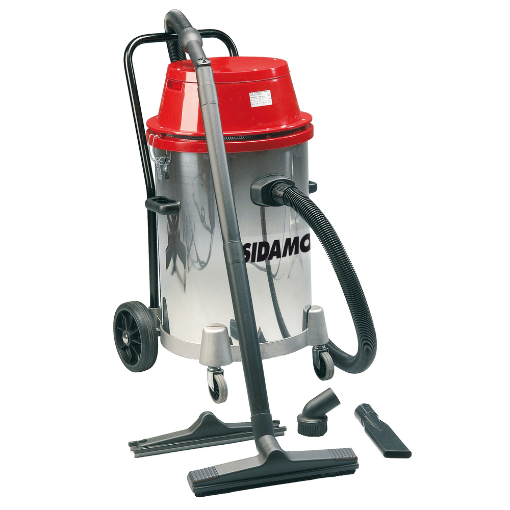 Aspirateur eau et poussières cuve inox MC 55 i aspiration d'eau et poussières SIDAMO - 20403006