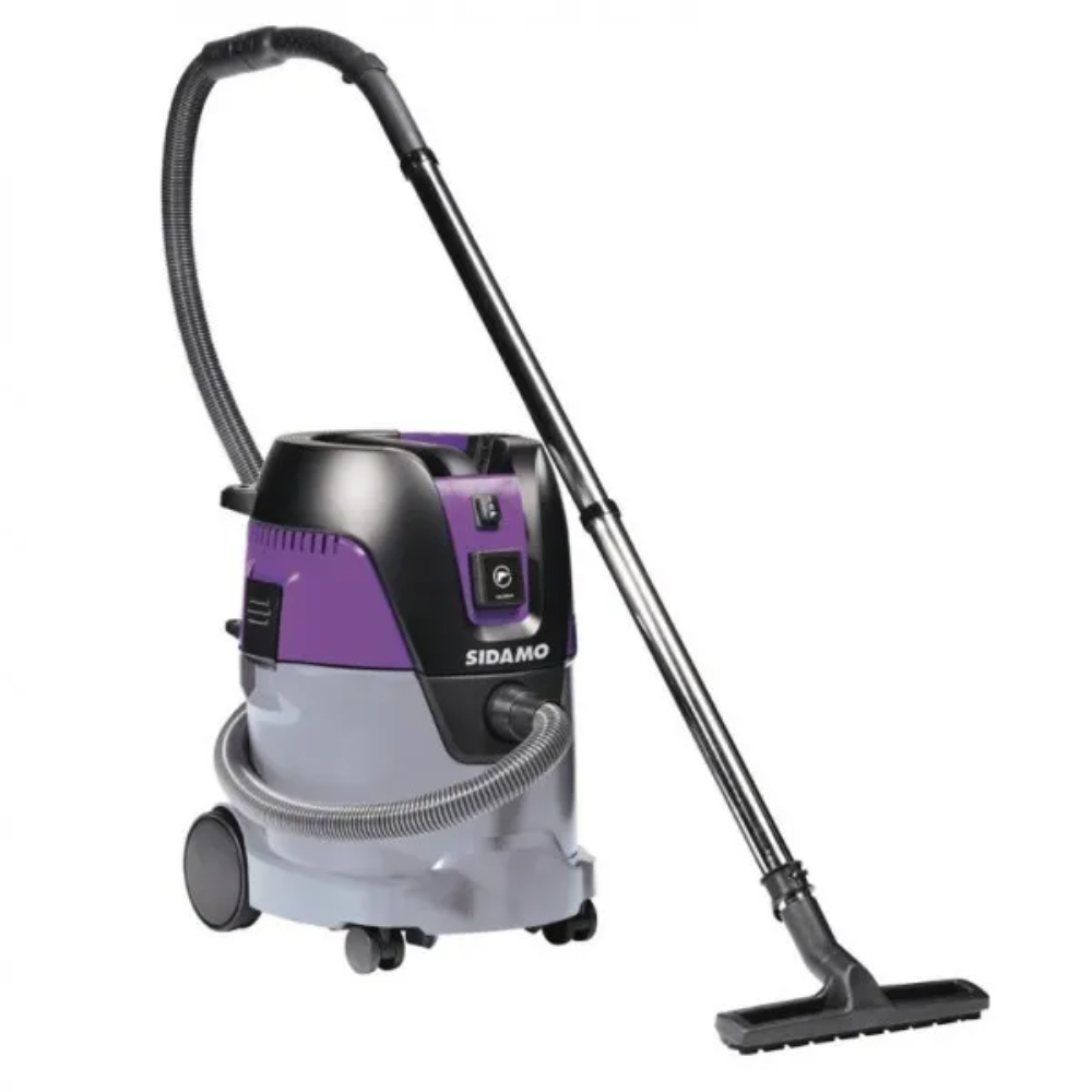 Aspirateur eau et poussières DCP 25-S cuve polyéthylène aspiration d'eau et poussières SIDAMO - 20405021