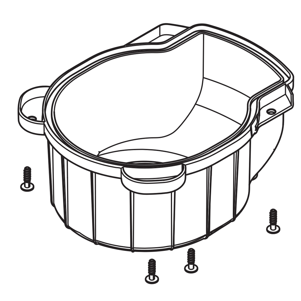 Carter pour filtre cartouche classe H - Accessoire performant d'aspirateurs SIDAMO - 20498496