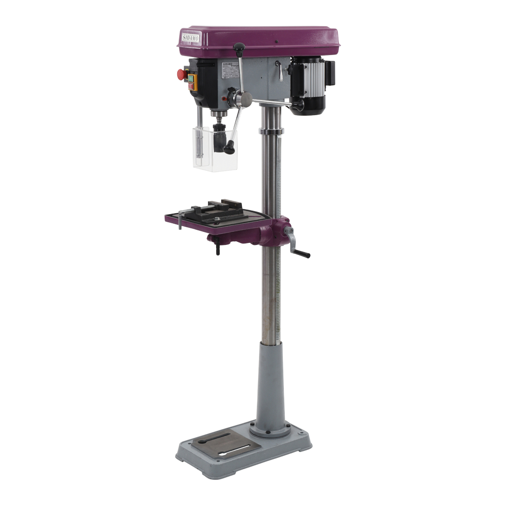 Perceuse sur colonne STAR 20 PC pour perçage à sec des métaux, plastiques et bois SIDAMO - 20501019