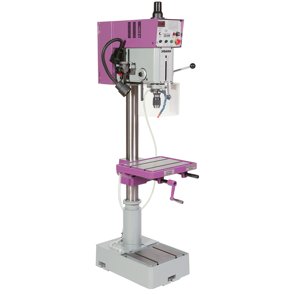 PERCEUSE S/COLONNE 30CV AVEC ETAU + MANDRIN SIDAMO - 20502022