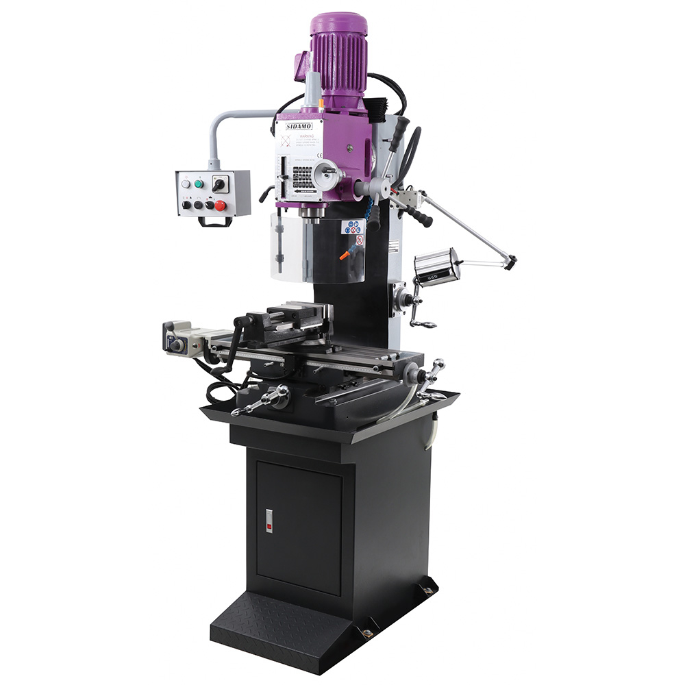 Perceuse fraiseuse taraudeuse PRO 40FVDLT sous lubrification des métaux et plastiques SIDAMO - 20502082